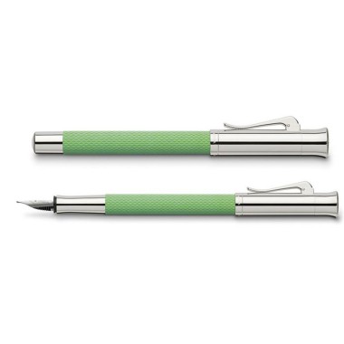 GRAF VON FABER-CASTELL GUILLOCHE VIPER GREEN FOUNTAIN PEN