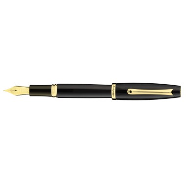 MONTEGRAPPA MANAGER BLACK GT FOUNTAIN PEN