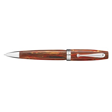 MONTEGRAPPA MIA FLAMING HEART BALLPOINT PEN