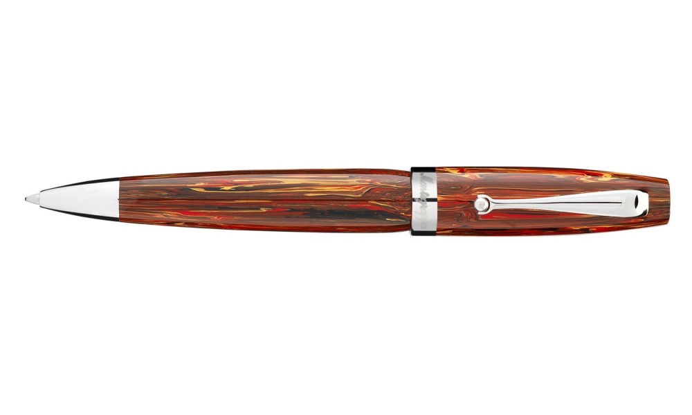 MONTEGRAPPA MIA FLAMING HEART BALLPOINT PEN