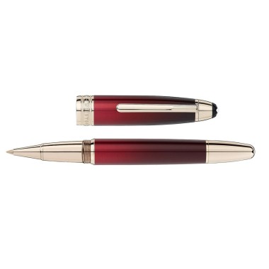 MONTBLANC Meisterstück Calligraphy Solitaire Burgundy LACCA ROLLER