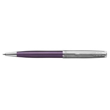 PARKER SONNET ESSENTIAL Sand Blasted Metal Violet CT BALLPOINT PEN