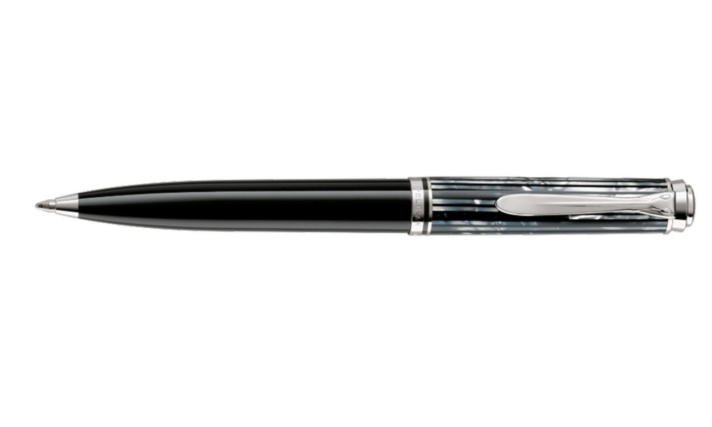 PELIKAN SOUVERAN 605 TORTOISESHELL BLACK BALLPOINT PEN  AVAILABLE FROM JUNE