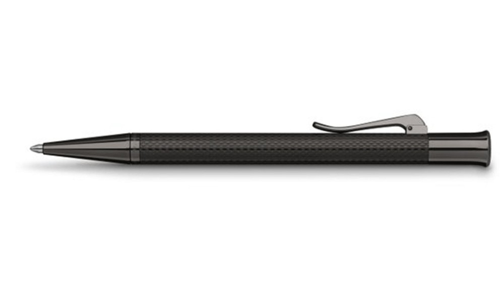 GRAF VON FABER-CASTELL GUILLOCHE BLACK EDITION BALLPOINT PEN