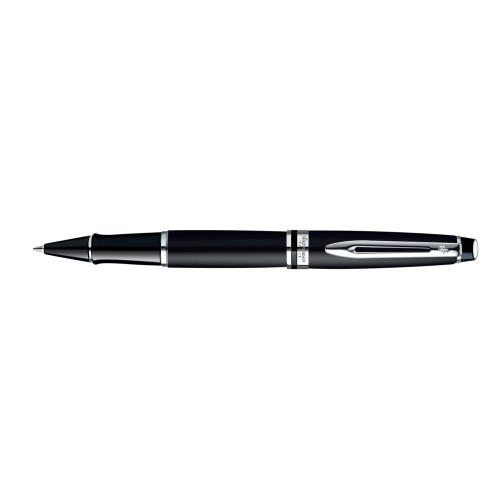 WATERMAN ROLLER EXPERT SATINATO NERO FINITURE ACCIAIO