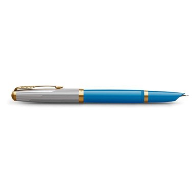 Parker 51 Premium Turquoise GT Fountain Pen     AVAILABLE IN JUNE