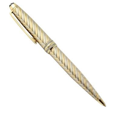 MONTBLANC Meisterstuck Chevron Solitaire BALLPOINT PEN 164