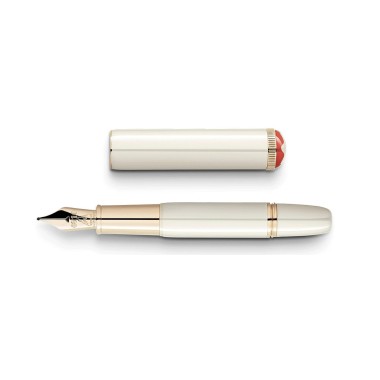 MONTBLANC HERITAGE ROUGE ET NOIR BABY COLOR AVORIO STILOGRAFICA