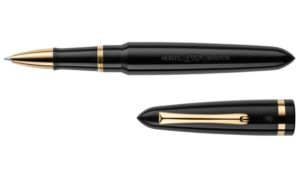 MONTEGRAPPA VENETIA BLACK ROLLERBALL