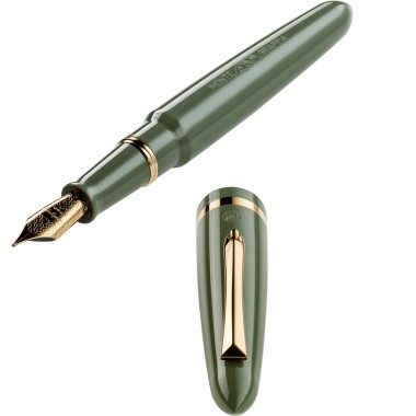 MONTEGRAPPA VENETIA LAGOON GREEN FOUNTAIN PEN