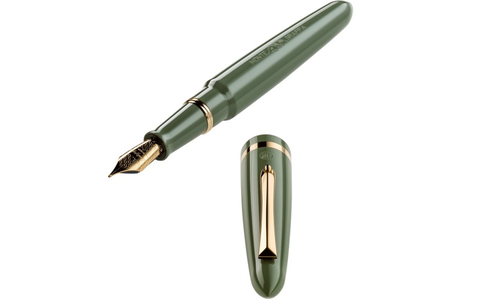 MONTEGRAPPA VENETIA LAGOON GREEN FOUNTAIN PEN