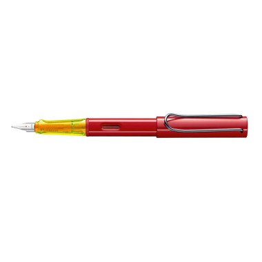 Lamy Al Star Glossy Red Fountain pen Pen set with Notebook