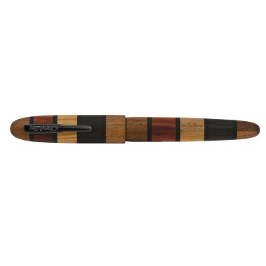 CONKLIN ALL AMERICAN QUAD WOOD FOUNTAIN PEN