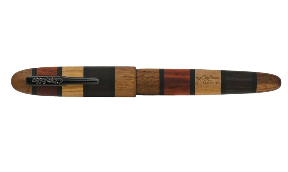 CONKLIN ALL AMERICAN QUAD WOOD FOUNTAIN PEN