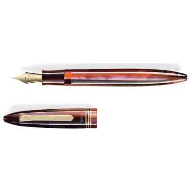 TIBALDI BONONIA ZANY BROWN FOUNTAIN PEN