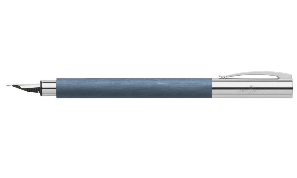 FABER-CASTELL AMBITION BLUE RESIN FOUNTAIN PEN