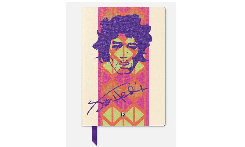 MONTBLANC Notebook 146 small  Great Characters Jimi Hendrix white lined