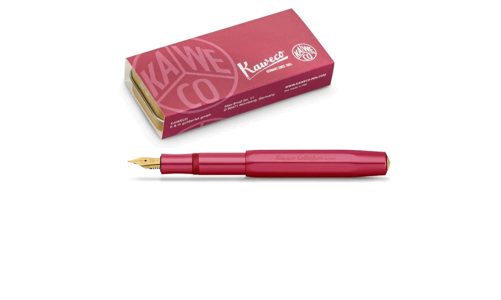 KAWECO AL SPORT RUBY FOUNTAIN PEN