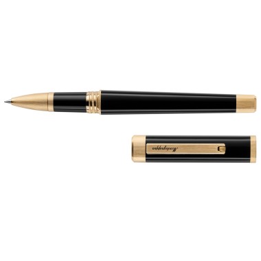 MONTEGRAPPA QUATTRO IP YELLOW GOLD ROLLER BALL