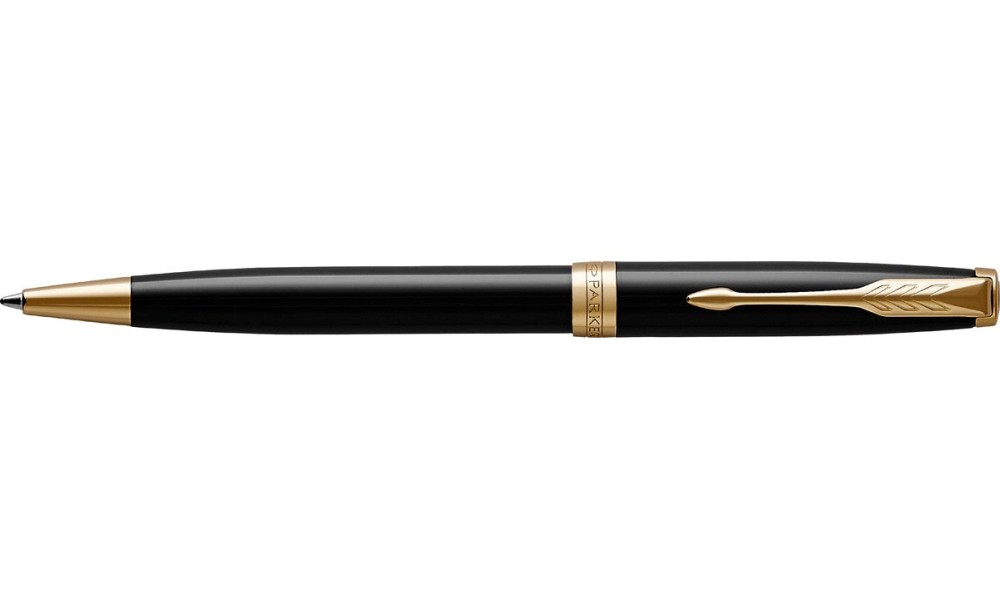 PARKER SONNET BLACK LACQUER GT BALLPOINT PEN