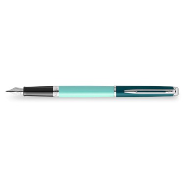 Waterman HÉMISPHÈRE COLOUR BLOCKING GREEN CT FOUNTAIN PEN