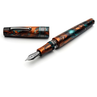 LEONARDO SUPERNOVA Bohemian twilight Ruthenium FOUNTAIN PEN