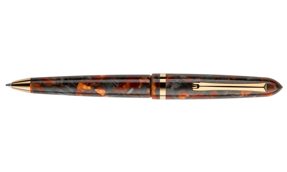 MONTEGRAPPA VENETIA PLUME AGATE BALLPOINT PEN