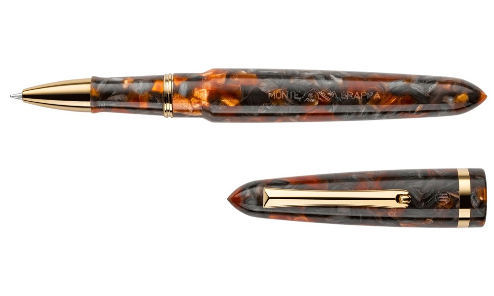 MONTEGRAPPA VENETIA PLUME AGATE ROLLER