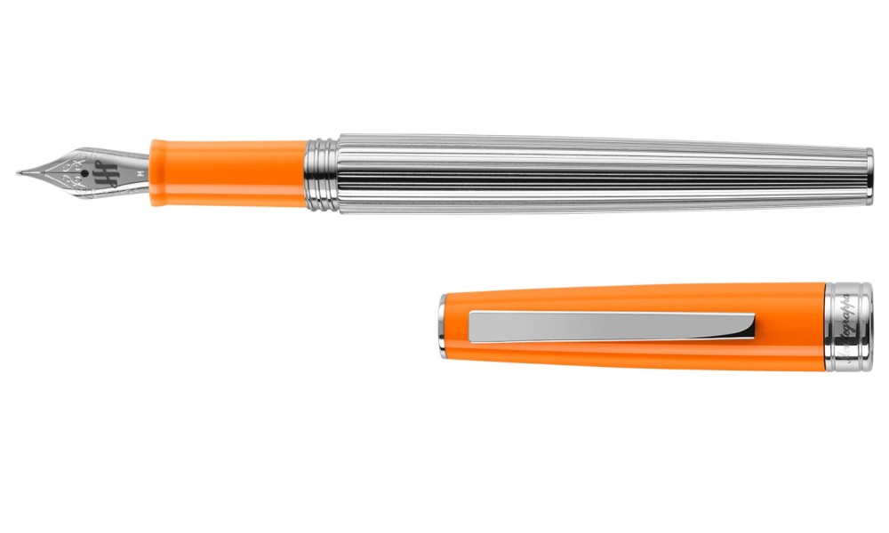 MONTEGRAPPA ARMONIA FOUNTAIN PEN ORANGE DUETTO