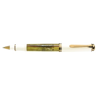 PELIKAN SOUVERAN K400 Tortoiseshell-White ROLLERBALL