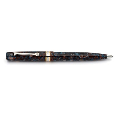 LEONARDO LA PICCOLINA BROWN BLUE BALLPOINT PEN