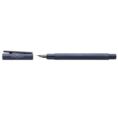 FABER - CASTELL NEO SLIM ALLUMINIUM OPACA BLU STILOGRAFICA