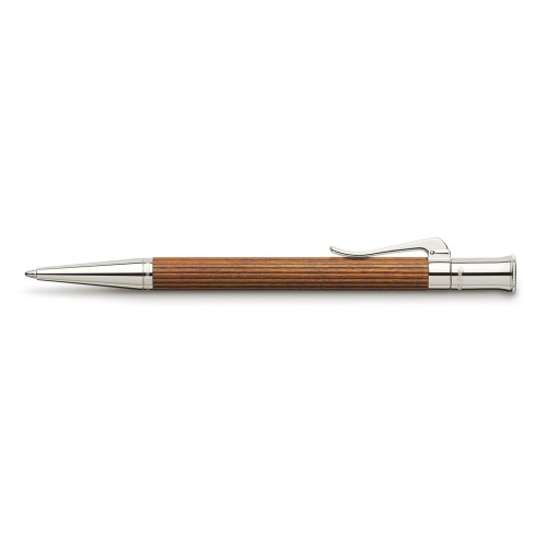 GRAF VON FABER-CASTELL CLASSIC PERNAMBUCO PLATINUM PLATED BALLPOINT PEN