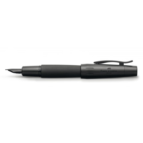 FABER-CASTELL E-MOTION PURE BLACK FOUNTAIN PEN