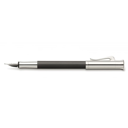 GRAF VON FABER-CASTELL GUILLOCHE BLACK FOUNTAIN PEN
