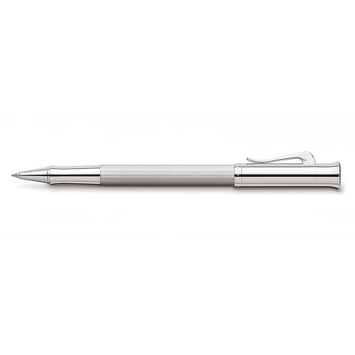GRAF VON FABER-CASTELL RHODIUM GUILLOCHE ROLLERBALL