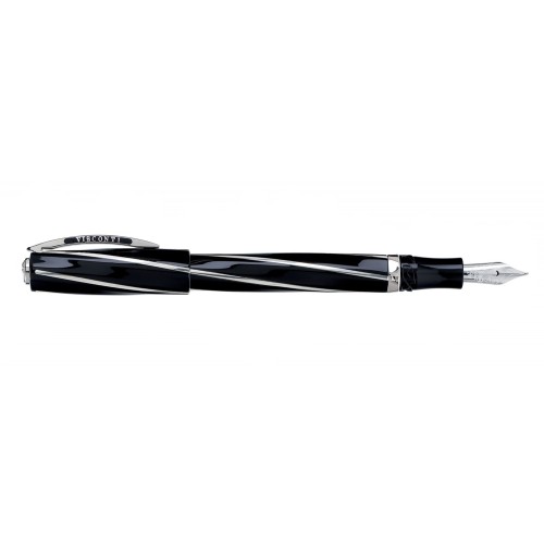 VISCONTI DIVINA BLACK OVER SIZE FOUNTAIN PEN