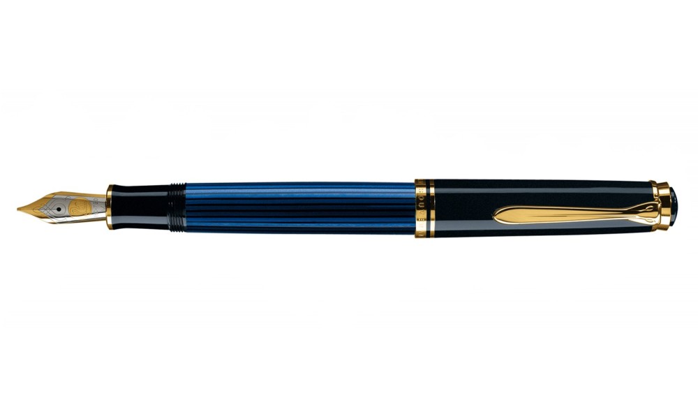 PELIKAN M800 STILOGRAFICA BLU NERA 