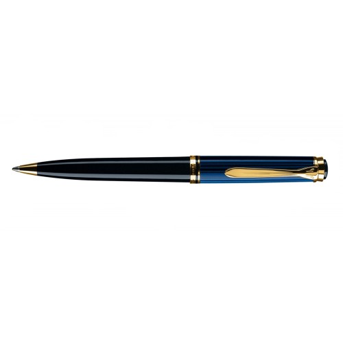 PELIKAN SOUVERAN K800 BLACK-BLUE BALLPOINT PEN