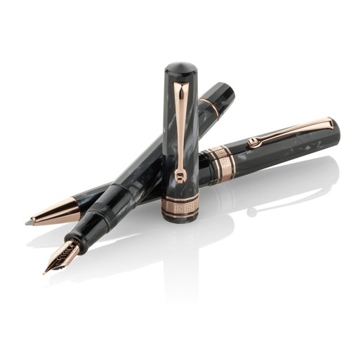 OMAS DAMA SET CONSISTING OF FOUNTAIN PEN AND BALLPOINT PEN