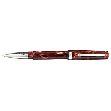 OMAS BOLOGNA ROLLER CELLULOIDE ROSSO