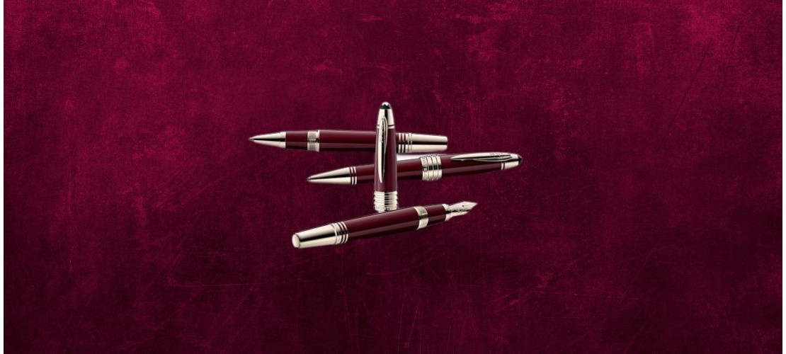 MONTBLANC JOHN F . KENNEDY BORDEAUX SPECIAL EDITION